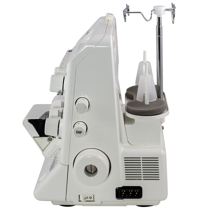 MO-654DE - a simple and user-friendly 2/3/4 thread overlock and we can guarantee you a faithful partner!