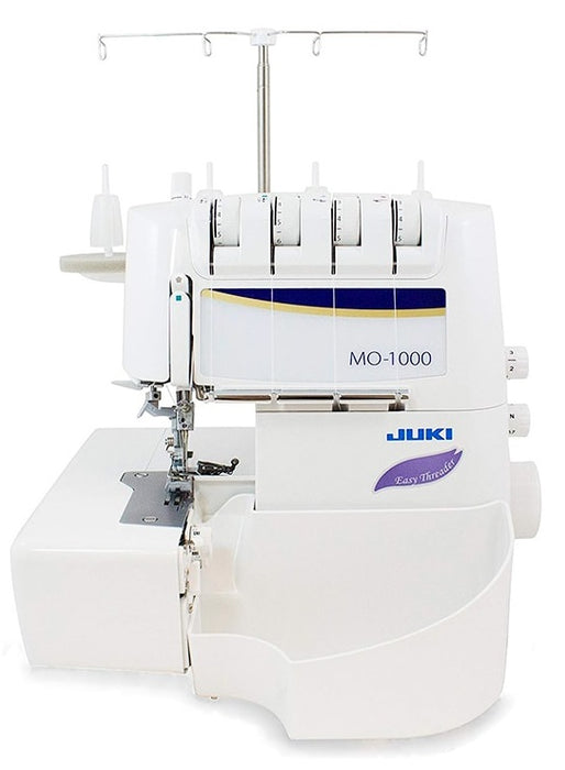 MO-1000 - Automatic air threader, automatic needle threader and noise reduction.