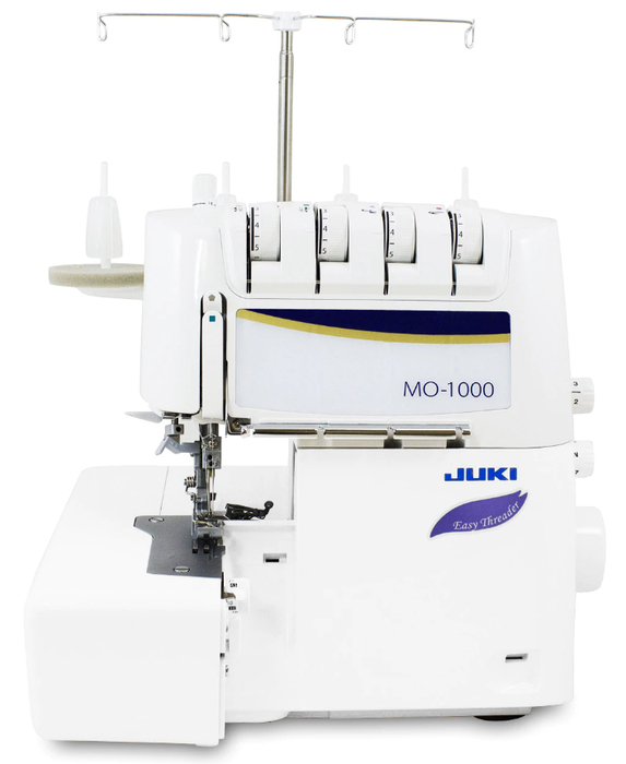MO-1000 - Automatisk luftpåträdning, automatisk nålpåträdare och ljudreducering.