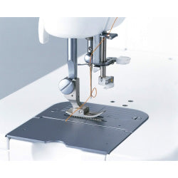 JUKI TL-2200qvp mini - portable 1-needle straight stitch industrial sewing machine for thin to medium materials.
