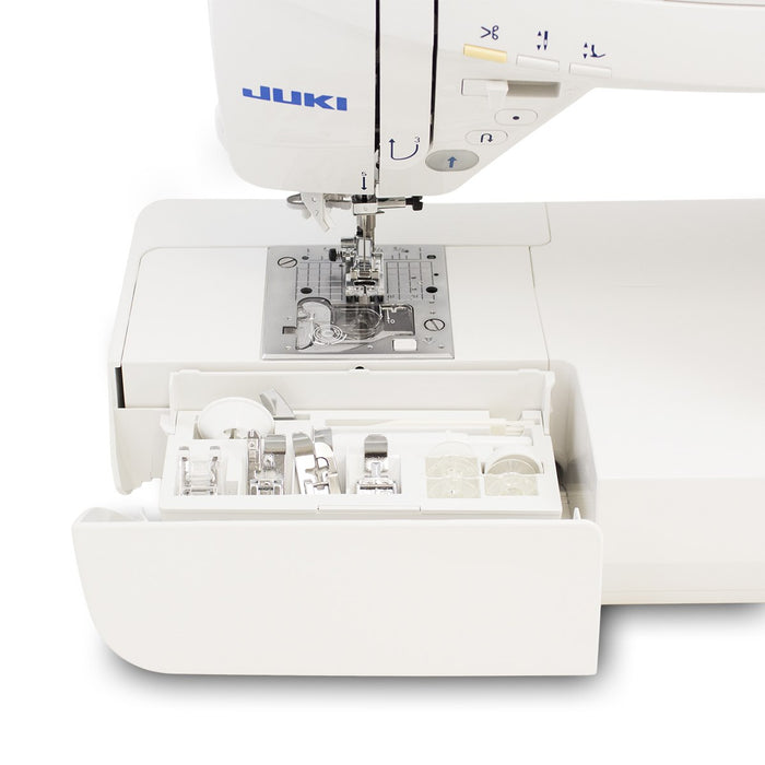 HZL-DX5 - 158 stitches, box-feed feeding, automatic thread cutting, float function. A studio machine with industrial functions.