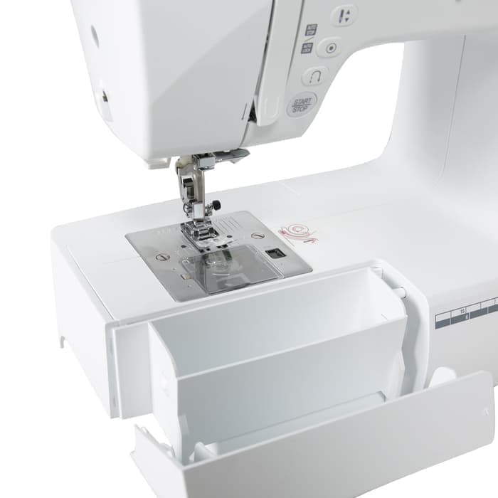 HZL-80HR - For those who require a strong & reliable sewing machine. 197 stitches and the possibility to know letters, chapels, several layers of leather and leather with and constantly get perfect stitches.
