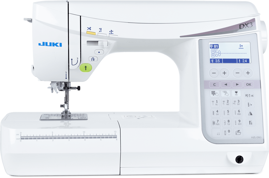 HZL-DX3 -157 stitches, box-feed feeding, automatic thread cutting. A studio machine with industrial functions.