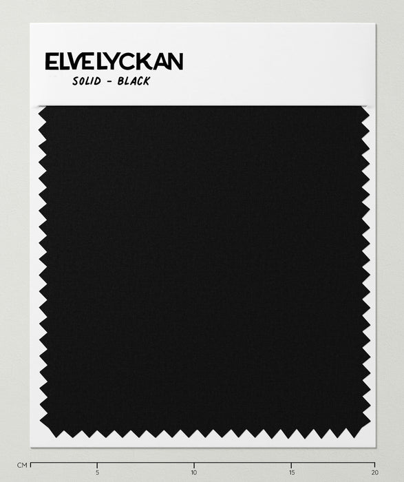 ENFÄRGAD TRIKÅ - BLACK (016)