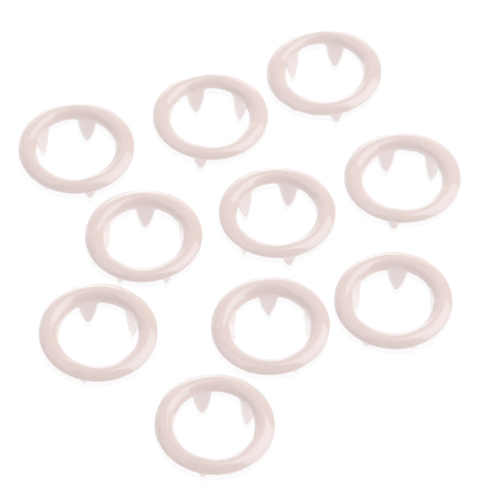 BLOSSOM RING BUTTONS 10 PCS