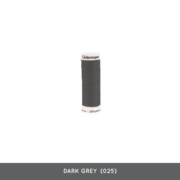 DARK GREY (025) - GÜTERMANN 200 M
