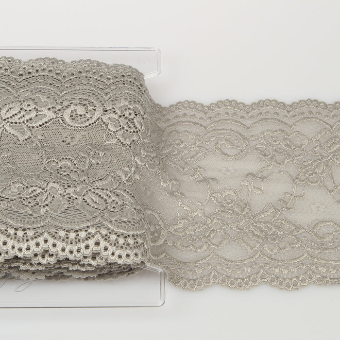 ELASTIC LACE SILVER 140MM
