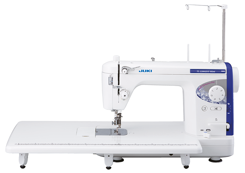 JUKI TL-2200qvp mini - portabel 1-nål raksöm industrisymaskin för tunna till mellan material.