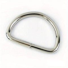 2 ST D-RING - 25 mm / 1 in NICKEL