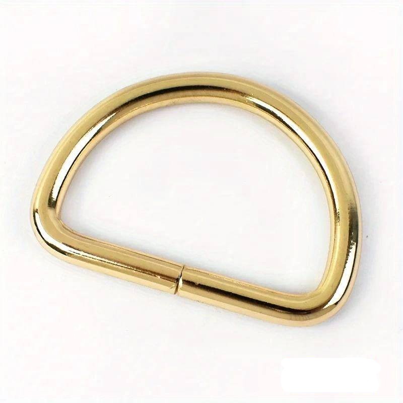 2 ST D-RING - 25 mm / 1 in NOUVEL OR