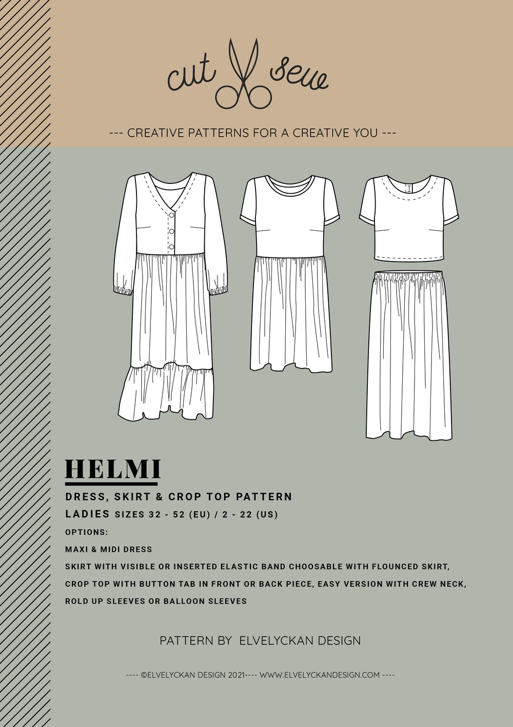 HELMI - ROBE, JUPE HAUT