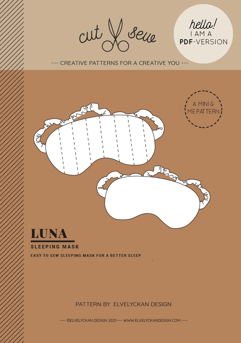 LUNA SLEEP MASK - PDF (SE/EN) FREE DOWNLOAD