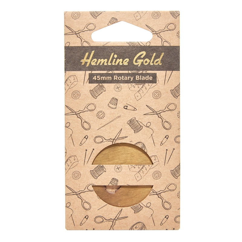 HEMLINE GOLD – ZUSÄTZLICHE KLINGE FÜR ROLLENMESSER 45 MM