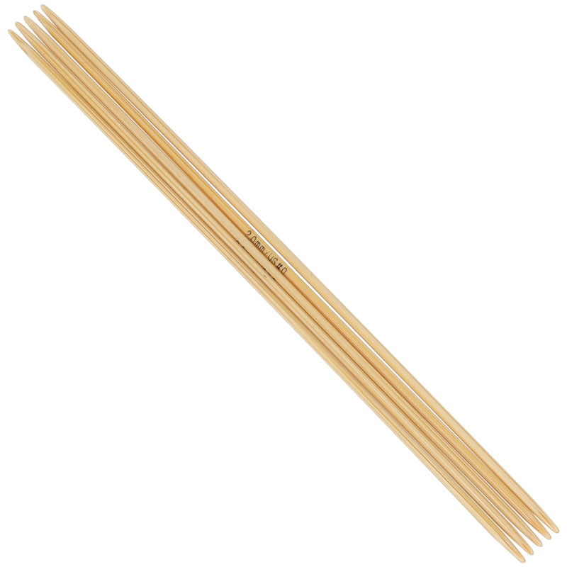 Sock needle set bamboo 20/10.0