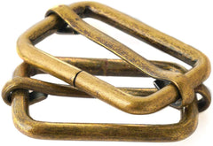 2 ST JUSTERSPÄNNE, 25mm/1 in. ANTIQUE