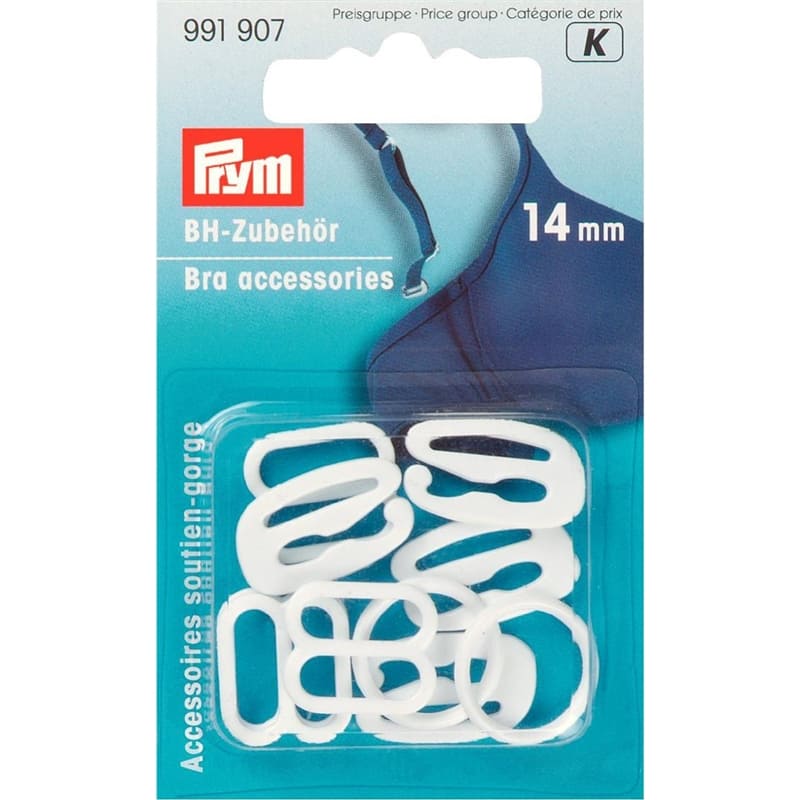 BH FÄSTE 14 MM VIT