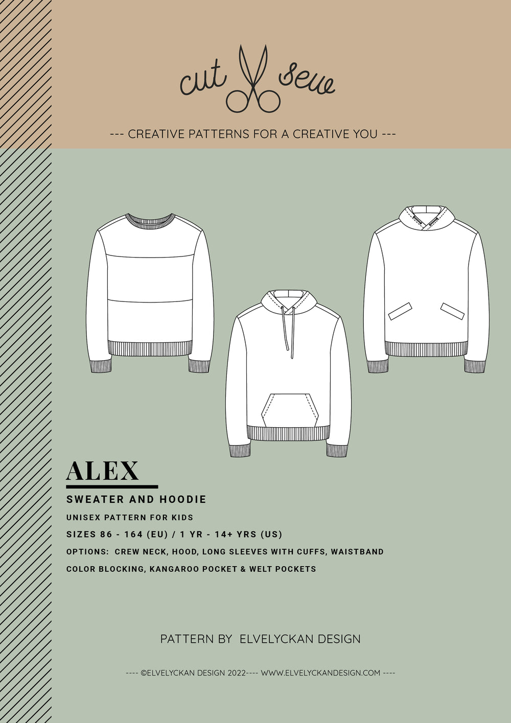 ALEX - PULL & SWEAT À CAPUCHE