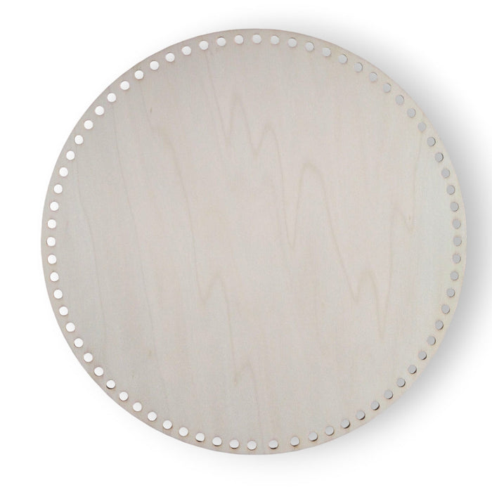 Base de madera circular para tejer 30 cm