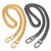 Cadenas metálicas para bolso con mosquetón – 50 cm y 100 cm