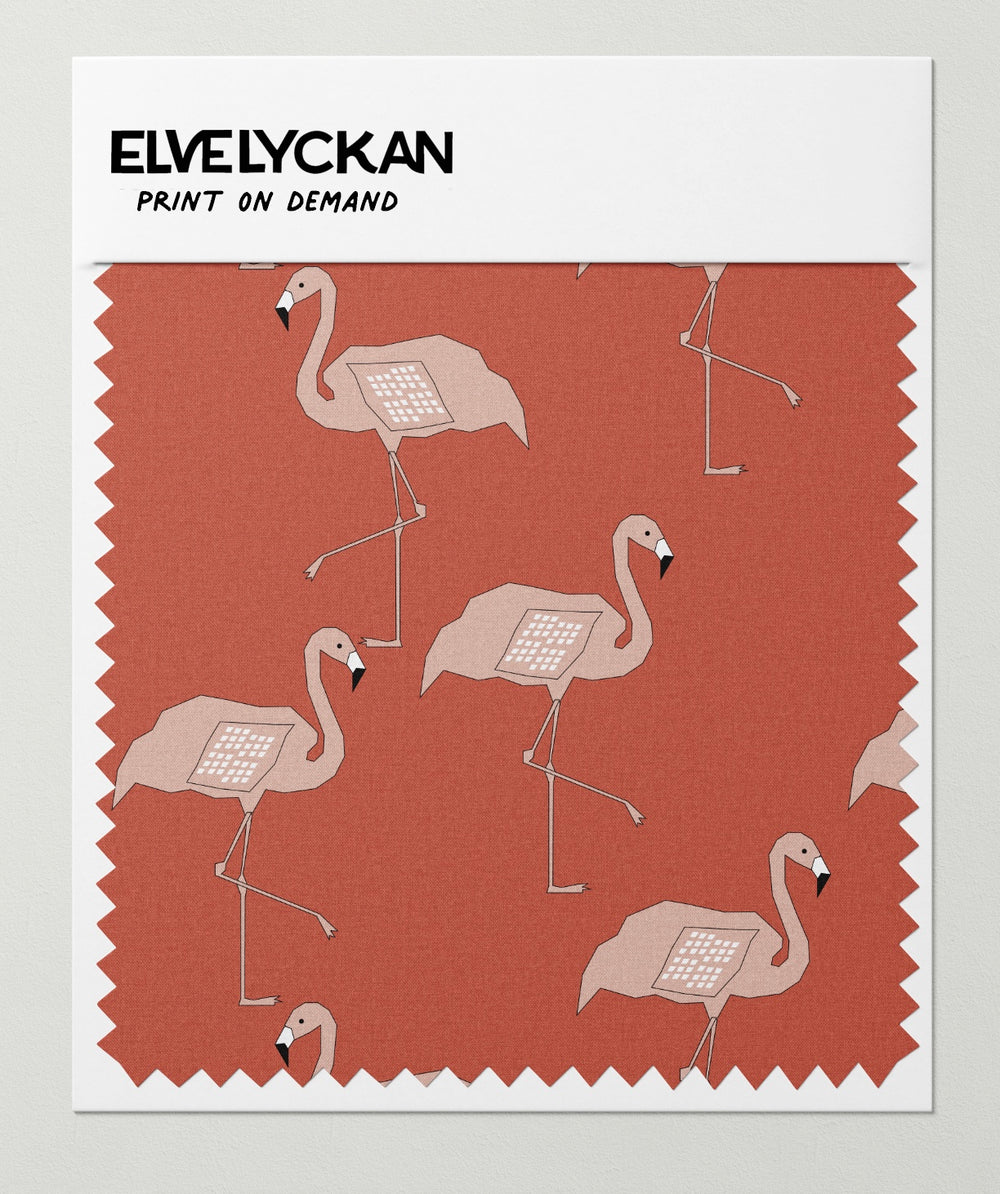 FLAMINGO - GINGER - PRINT ON DEMAND