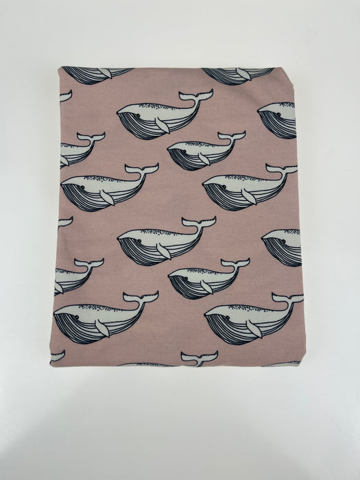 WHALE DUSTY PINK