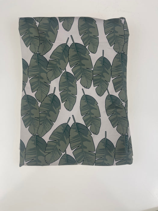 LYCRA-BANANA LEAF  -CREAM