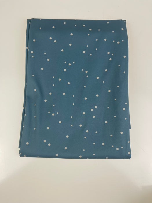 LYCRA-DOTS -BLUE