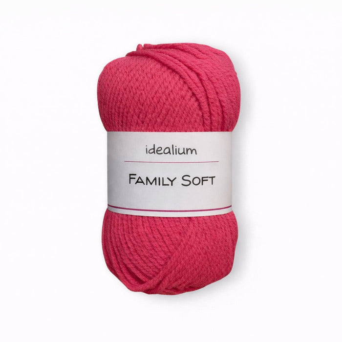 Family Soft · Lana acrílica suave para toda la familia FS025 Rosa