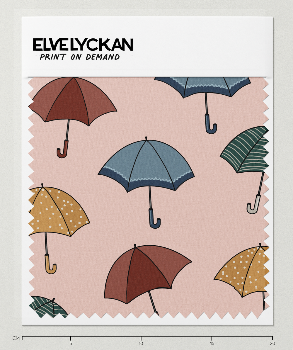 UMBRELLAS - PINK - PRINT ON DEMAND