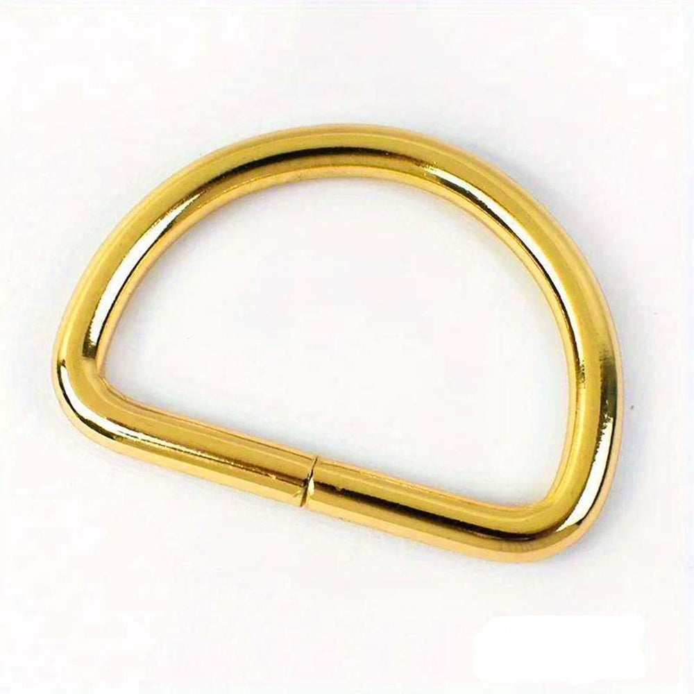 2 ST D-RING - 25 mm / 1 in OR NOIR