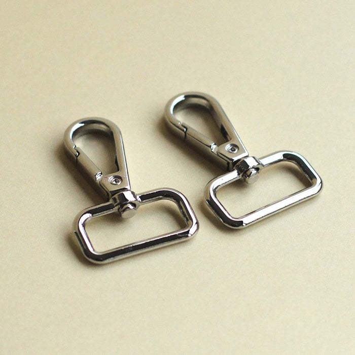 2 ST KARBINHAKE 25 mm/1 in. NICKEL