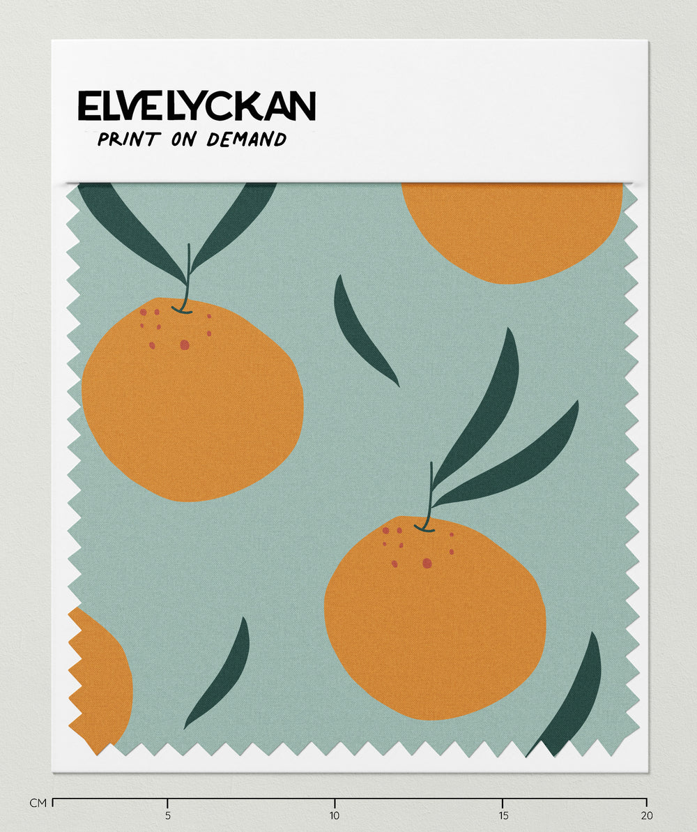 ORANGES - SEA GREEN - PRINT ON DEMAND