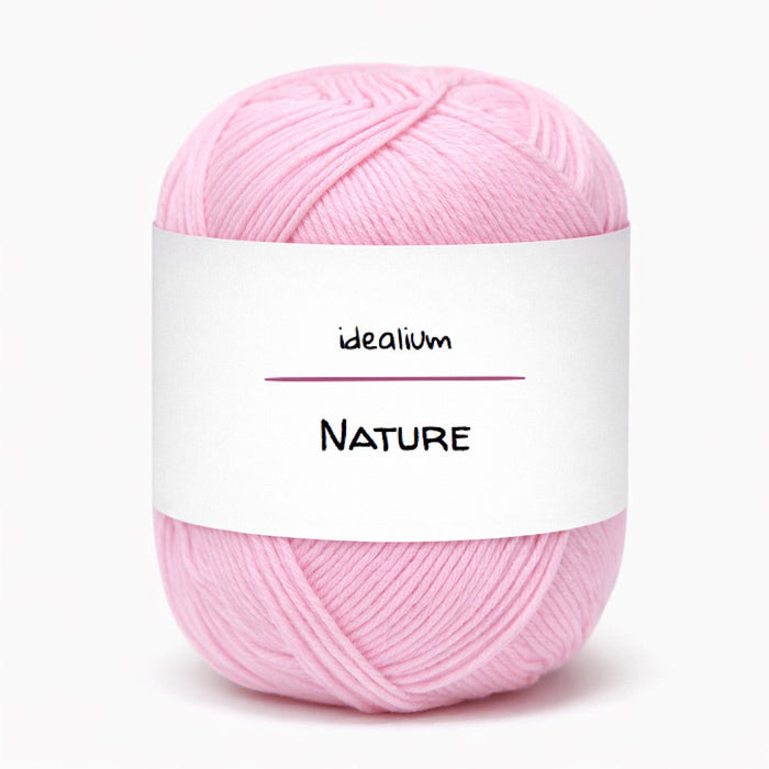 Nature · Algodón básico suave y versátil 124 Rosa