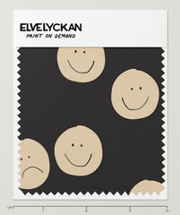 SMILEY - LICORICE - PRINT ON DEMAND