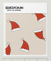 CHAPEAU DE NOËL - BEIGE CRÈME - IMPRESSION À LA DEMANDE