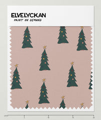 ARBRE DE NOËL - ROSE - IMPRESSION À LA DEMANDE