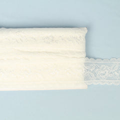 ELASTIC LACE EGGNOG 58MM