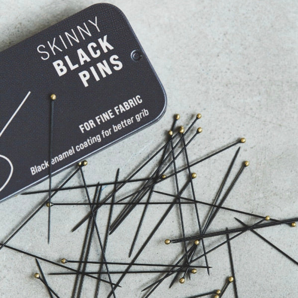 SEWPLY - SKINNY BLACK PINS