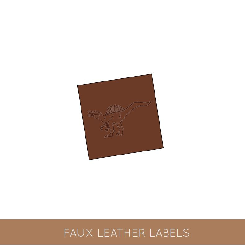 DINO FAUX CLOTHES PATCH SQUARE 3 PCS/PKT